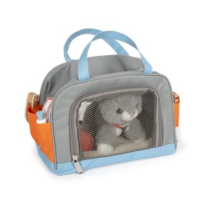 Small Foot - Plush cat with care kit