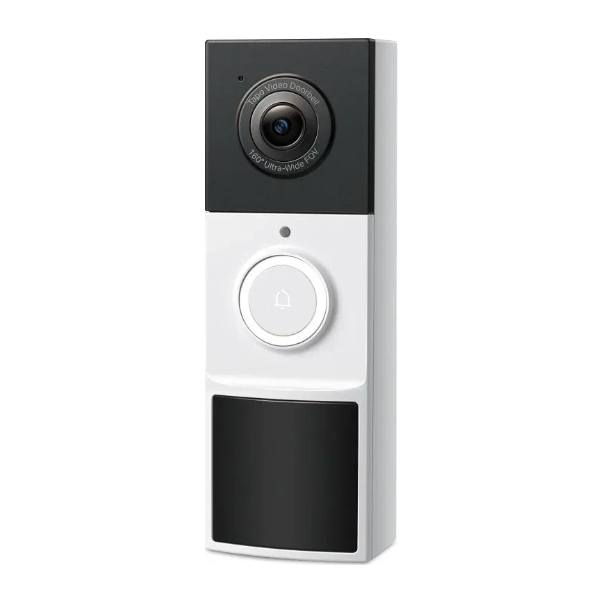 Smart 2K Video Doorbell, 6400 mAh, IP65, Wi-Fi, Tuya