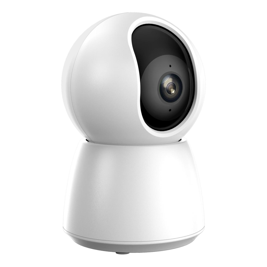 Smart 2K Wi‑Fi Camera with Motion Sensor, 5V, White