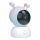 Smart baby monitor with motion sensor, crisp 2K resolution, 5V power and Tuya-compatible Wi‑Fi — pink/blue