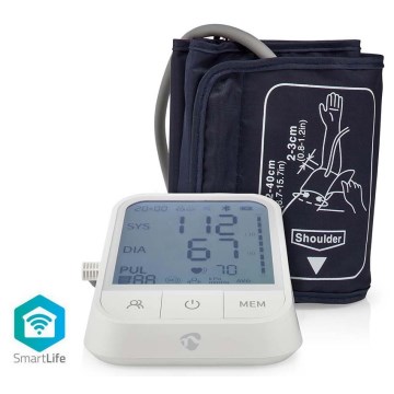 Smart blood pressure monitor Tuya 4xAAA