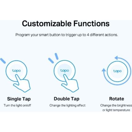 Smart button 1xCR2032