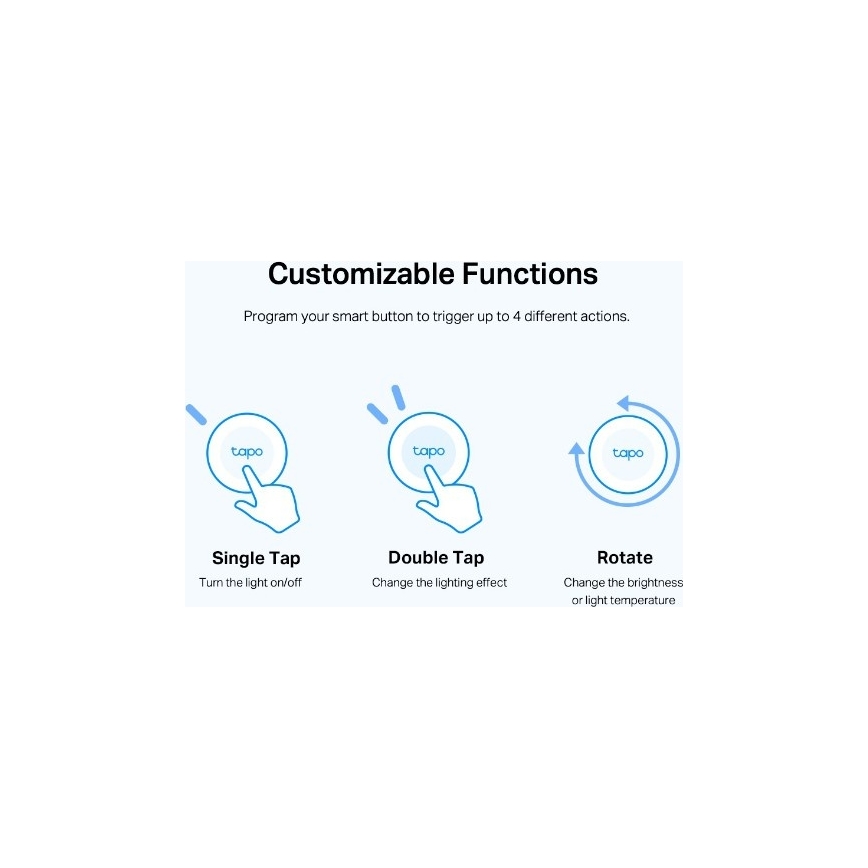 Smart button 1xCR2032