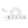 Smart extension cable with switch 4Z Type E + 2x USB-A + 1x USB-C 1,5m Wi-Fi Tuya white