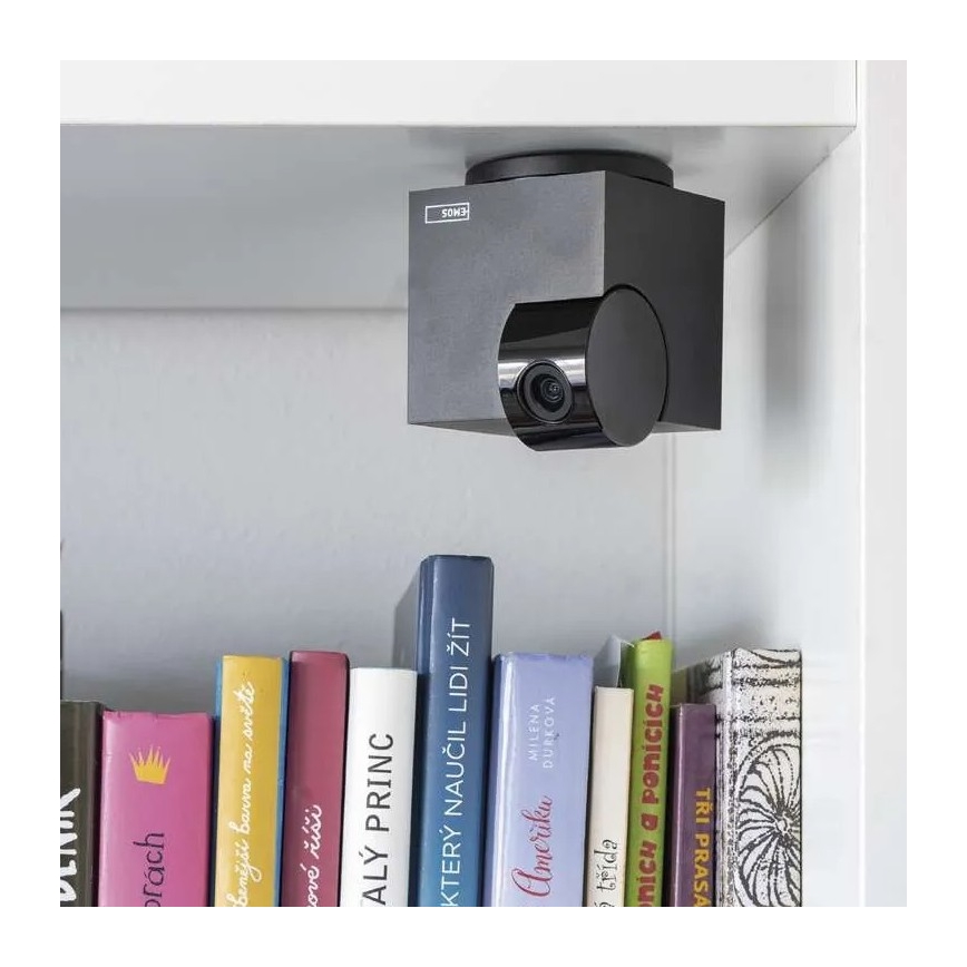 Smart indoor swivel camera with motion sensor GoSmart 5V Wi-Fi Tuya black