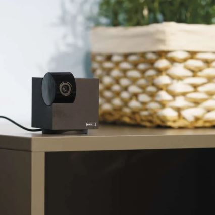 Smart indoor swivel camera with motion sensor GoSmart 5V Wi-Fi Tuya black