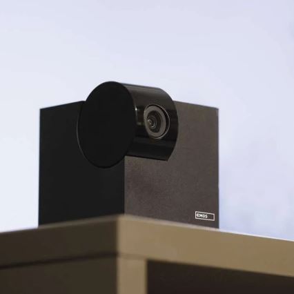 Smart indoor swivel camera with motion sensor GoSmart 5V Wi-Fi Tuya black