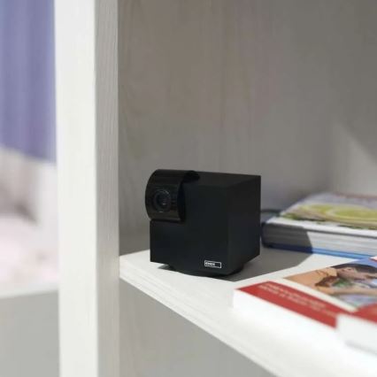 Smart indoor swivel camera with motion sensor GoSmart 5V Wi-Fi Tuya black