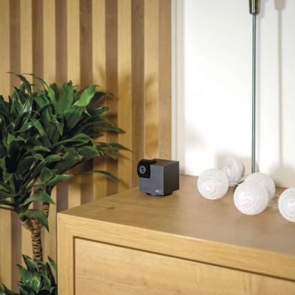 Smart indoor swivel camera with motion sensor GoSmart 5V Wi-Fi Tuya black