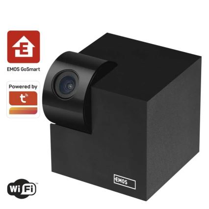 Smart indoor swivel camera with motion sensor GoSmart 5V Wi-Fi Tuya black