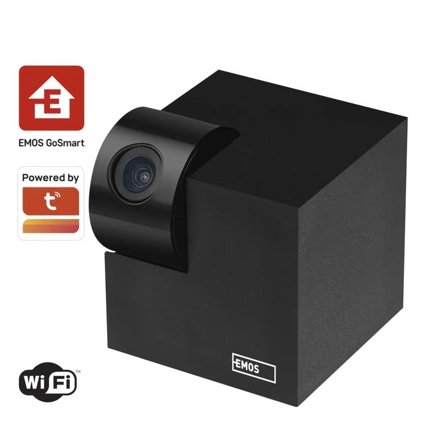 Smart indoor swivel camera with motion sensor GoSmart 5V Wi-Fi Tuya black