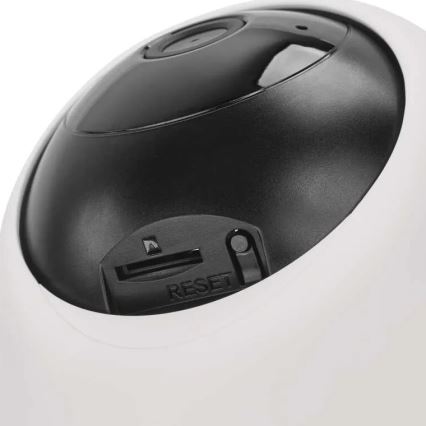 Smart indoor swivel camera with motion sensor GoSmart 5V Wi-Fi Tuya white