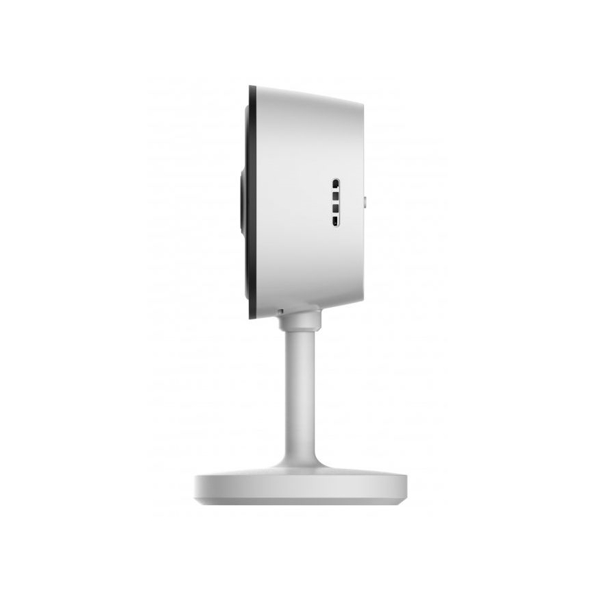 Smart indoor camera with Full HD 1080p sensor, 5V power, Wi-Fi, Tuya — White