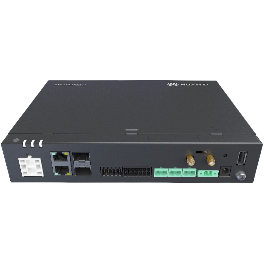Smart Logger HUAWEI 3000A03EU with a MBUS, connection of up to 80 inverters