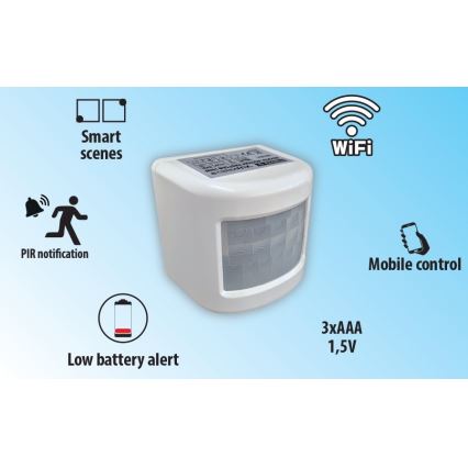 Smart motion sensor 3xAAA Wi-Fi Tuya
