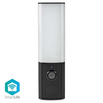 Smart outdoor camera Smartlife Full HD 1080p with LED lighting Wi-Fi Tuya IP65