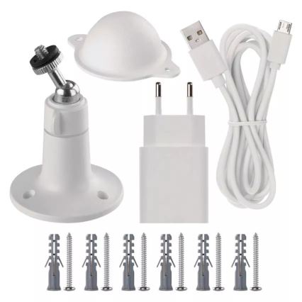 Smart outdoor camera with motion sensor GoSmart 5V IP65 Wi-Fi Tuya