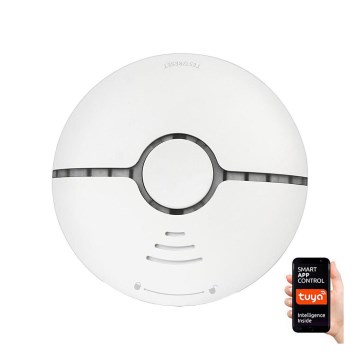 Smart smoke detector 2xAAA Wi-Fi Tuya