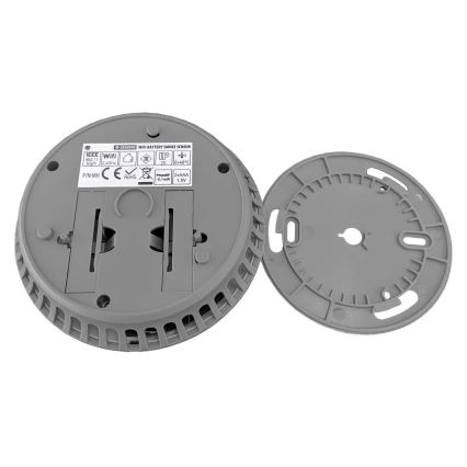 Smart smoke detector 2xAAA Wi-Fi Tuya