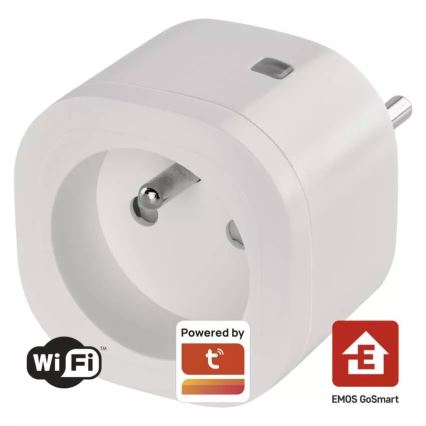 Smart socket GoSmart 3680W/230V/16A Wi-Fi Tuya