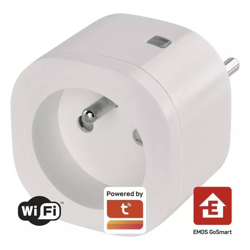 Smart socket GoSmart 3680W/230V/16A Wi-Fi Tuya