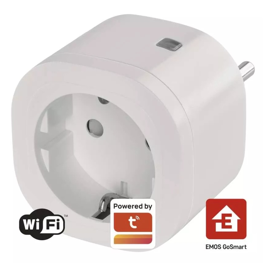 Smart socket SCHUKO GoSmart 3680W/230V/16A Wi-Fi Tuya