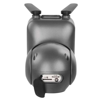 Smart solar camera with GoSmart sensor — 4G/LTE, 10,400 mAh battery, 5V input, IP65-rated weatherproof, Tuya-compatible