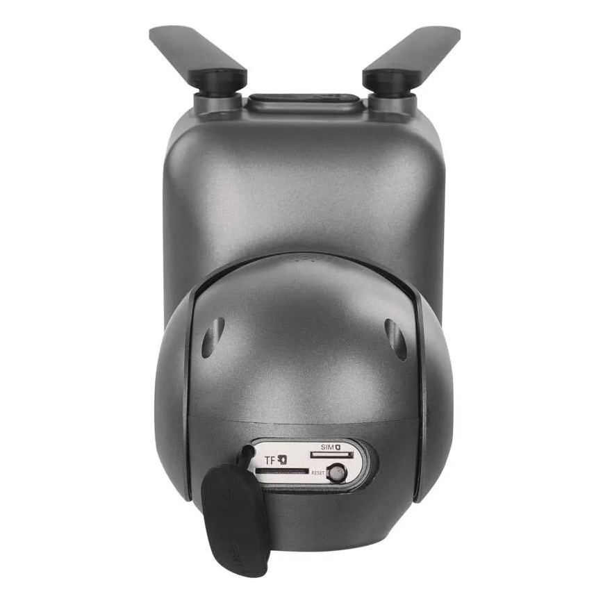 Smart solar camera with GoSmart sensor — 4G/LTE, 10,400 mAh battery, 5V input, IP65-rated weatherproof, Tuya-compatible