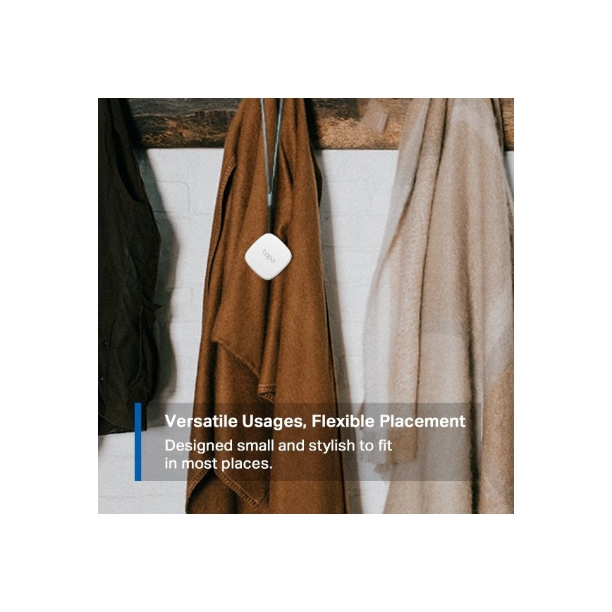 Smart temperature and humidity sensor — powered by 1× CR2450 battery