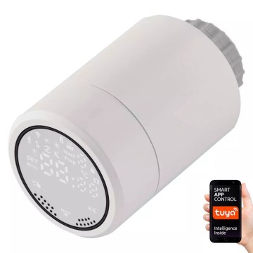 Smart thermostatic head with LCD display GoSmart M30x1,5 2xAA/1,5V Tuya