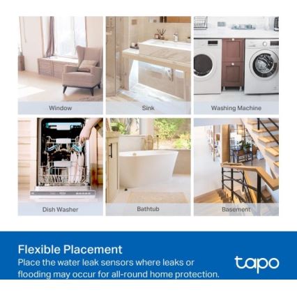 Smart Water Leak Sensor 2xAAA