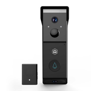 SmartLife Video Doorbell with Motion Sensor — 4400 mAh Battery, Dual Full HD 1080p, IP54, Wi-Fi, Tuya