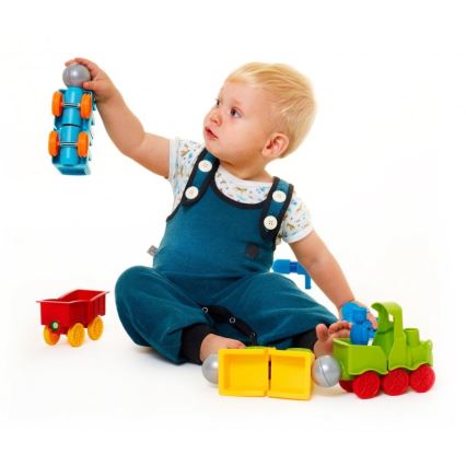 Smartmax - Magnetic building set My first train 22 pcs