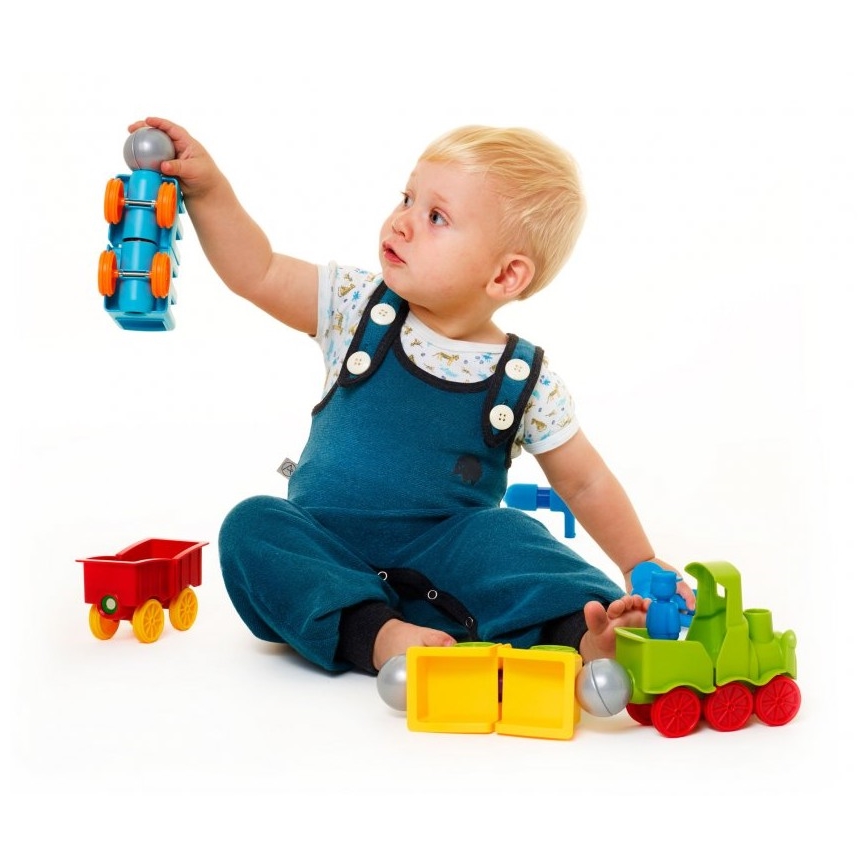 Smartmax - Magnetic building set My first train 22 pcs