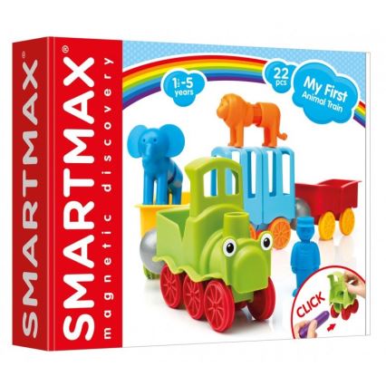 Smartmax - Magnetic building set My first train 22 pcs