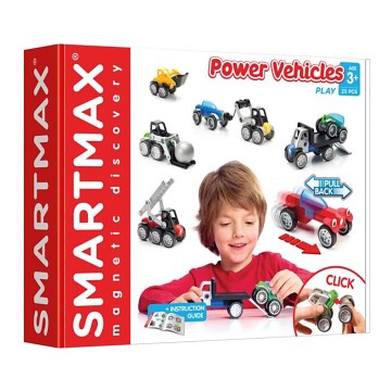 Smartmax - Set of magnetic cars 25 pcs