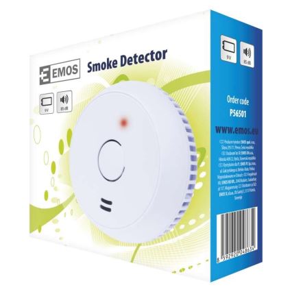 Smoke detector 1x9V