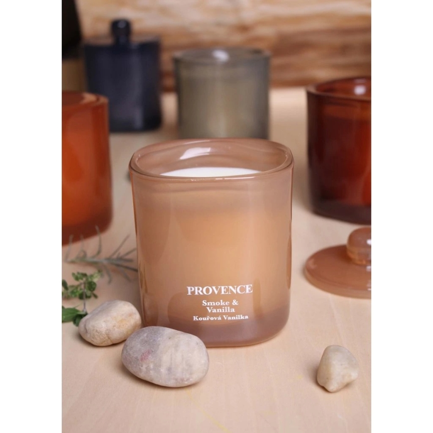 SMOKE VANILLA Scented Candle, 180 g — 25 h burn time