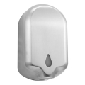 Soap dispenser 14 x 23.5 cm, stainless steel / silver / white