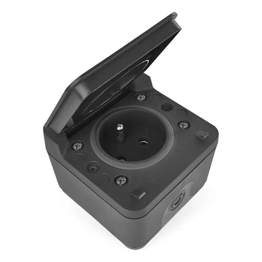 Socket for humid environment IP55