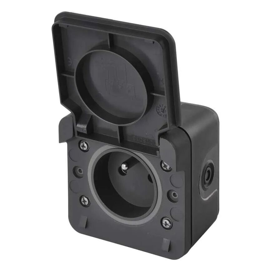 Socket for humid environment IP55
