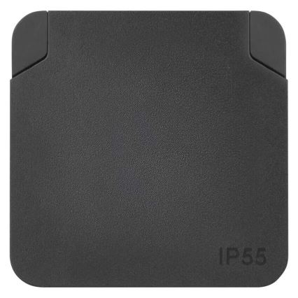 Socket for humid environment IP55