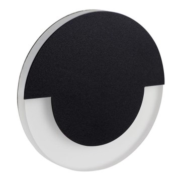 SOLA LED wall-mounted staircase light, 0.8W/12V, 4000K, including mounting box