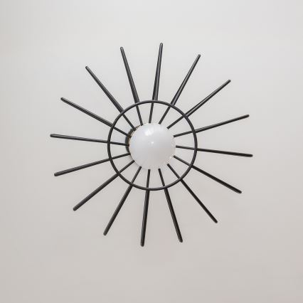 SOLANO Cable Pendant Light 1xE27/15W/230V Black/Gold