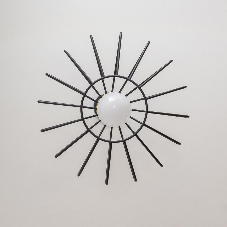 SOLANO Cable Pendant Light 1xE27/15W/230V Black/Gold