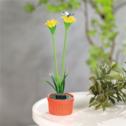 Solar LED Light, 1.2 V / 200 mAh, IP44 – Flower