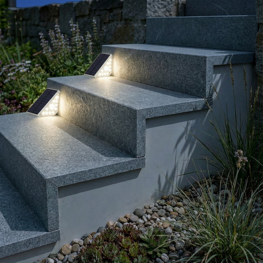 Solar LED light with sensor ARI LED/4.5W/3.7V 600 mAh IP44 white
