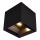 Solar LED wall light with sensor LED/9W/3.7V 3000/4000/5000K IP65 2600 mAh black