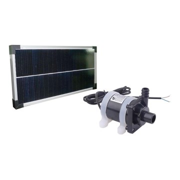 Solar Water Pump with Photovoltaic Panel — 900 L/h, 20 W