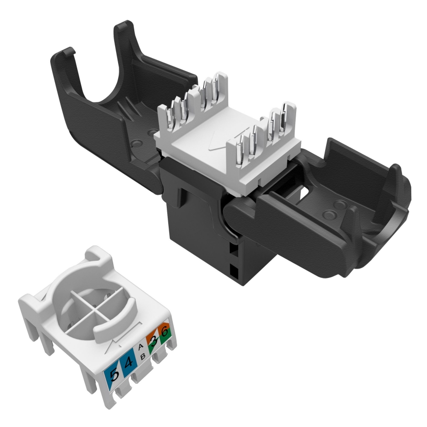 Solarix - Self-tapping keystone CAT6 UTP